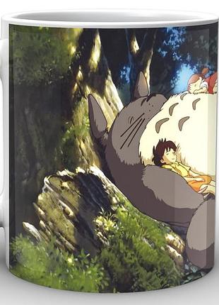 Кружка geek land белая мой сосед тоторо my neighbor totoro art nt.02.007