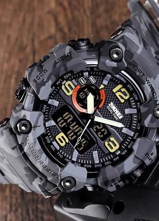 Skmei 1520cmgy gray camo. 4
