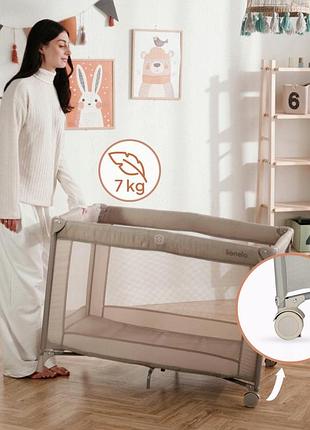 Манеж lionelo amelie beige sand 5