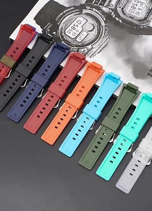 Ремешок для casio g-shock ga-100/110 light blue bk 3