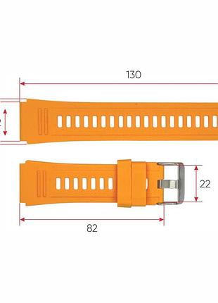 Ремешок для смарт часов k59 orange 3