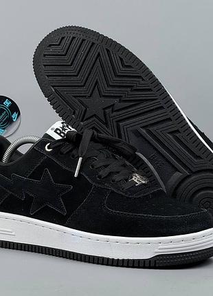 A bathing ape bape sta low кеды кеди кроссовки кросівки обувь взуття шкіра черевики демисезон ботинки кожа бэйп бейп шузы скейт дутыши osiris замша
