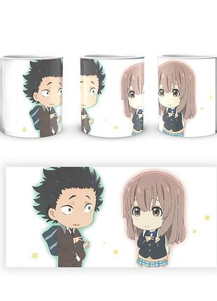 Кружка geekland silent voice форма голосу нішимія ішида sv 02.10
