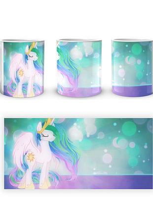 Кружка geekland my little pony мій маленький поні селестія mlp 08