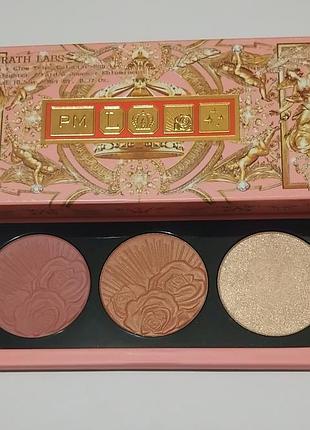 Pat mcgrath labs divine blush + glow trio galactic sun blush &amp; highlighter