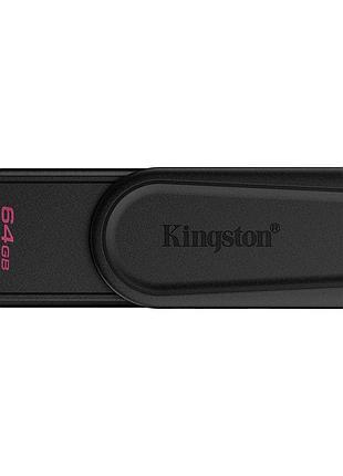 Флеш-накопитель kingston usb 3.2 dt exodia s 64gb black