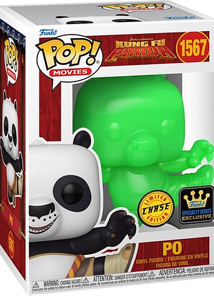 Фігурка funko pop кунг-фу панда по kung fu panda po chase 10 см fp kp p c 1567