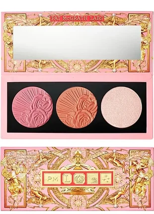 Pat mcgrath labs divine blush + glow trio galactic sun blush &amp; highlighter 3