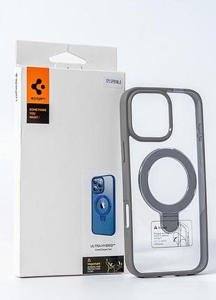 Чохол для смартфона spigen aaa magnetic ring for apple iphone 16 grey 2