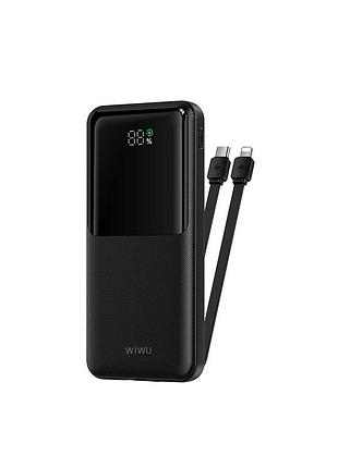 Внешний аккумулятор wiwu essen power bank 22.5w 10000mah wi-p081 (3c) black