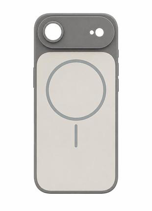 Чохол для смартфона silicone creative variation case mag cover apple iphone 17 air 5,lavender grey 2