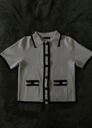 Класичний трикотажний піджак кардиган classic s/m