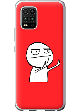 Чехол на xiaomi mi 10 lite мем "4578u-1924-851"