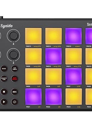 Midi-контроллер synido tempopad p16