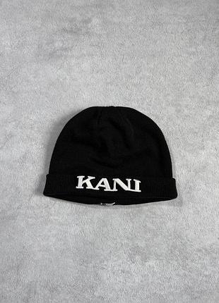 Шапка karl kani starter чорного кольору