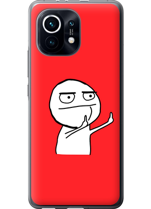 Чехол на xiaomi mi 11 мем "4578u-2253-851"