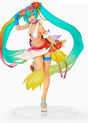Фигурка sega spm vocaloid hatsune miku tropical summer вокалоид мику хацунэ 20 см s spm v hm sp 20