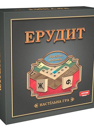 Настільна гра "ерудит" 0987 дерев'яна