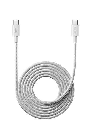 Кабель xiaomi 6a braided usb-c to usb-c cable (2m)