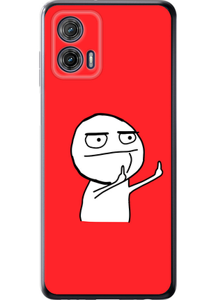 Чохол на motorola g73 мем "4578u-3196-851"