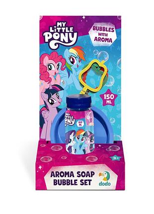 Ароматические мыльные пузыри "my little pony" 200735 объем 150 мл, 3 палочки