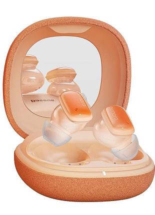 Беспроводные наушники tws baseus airnora 2, anc, gradient orange