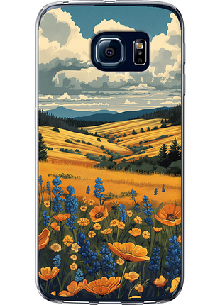 Чохол на samsung galaxy s6 edge g925f українське поле "6082u-83-851"