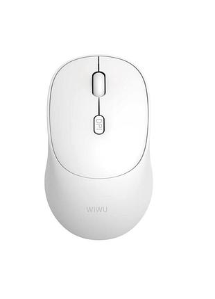 Манипулятор мышь беспроводная wiwu 2.4g wireless mouse wm112 white
