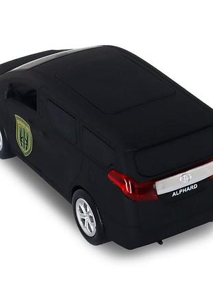 Автомодель серії "шеврони героїв" toyota alphard "уда" technodrive km6011ud 7