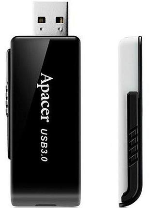 Флеш-накопичувач apacer usb 3.2 gen 1 ah350 128gb black