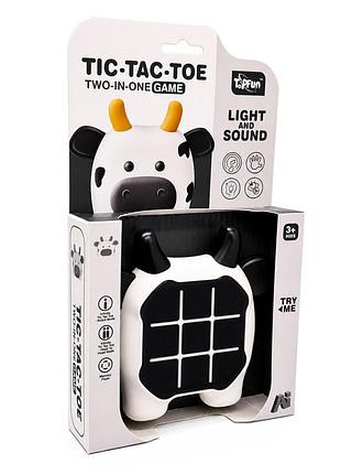 Детская игра "нажимай быстро: коровка" tic-tac-toe g66-2 со светом и звуком