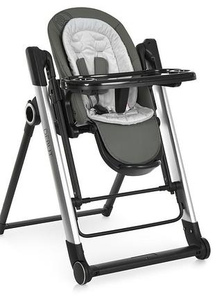Мультифункциональный стульчик для кормления debut me 1102 dark gray