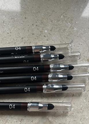 Стійкий олівець для очей kiko milano intense colour long lasting eyeliner, відтінок 04