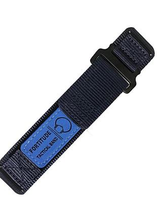 Ремешок для часов nylon blue 22 мм