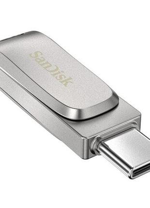 Флеш-накопитель sandisk usb 3.1 ultra dual luxe type-c 512gb (150 mb/s)