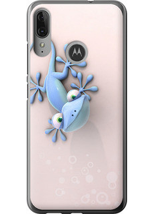 Чохол на motorola moto e6 plus гекончик "1094u-1780-851"