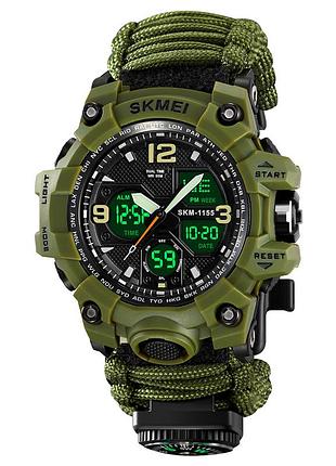Skmei 1155bnag army green 2