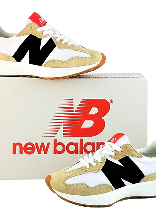 Мужские бежевые кроссовки new balance 327 белые нью баланс (размеры: 45,46) видео обзор