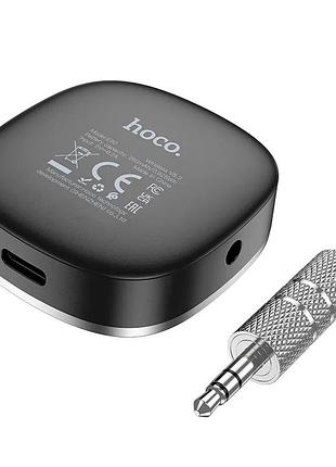 Bluetooth-ресивер hoco e80 travel car aux bt receiver black 6
