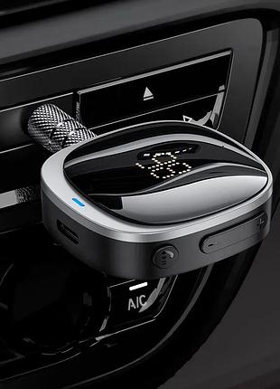 Bluetooth-ресивер hoco e80 travel car aux bt receiver black 7