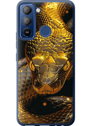 Чохол на tecno pop 5 lte bd4 golden snake "6072u-2639-851"