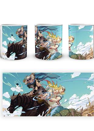 Кружка geekland jojo: steel ball run джоджо: гонка стальной шар jjsbr.01.11