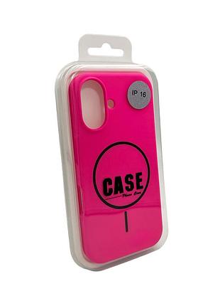 Чохол для смартфона cosmic silicone case magnetic for apple iphone 16 52,shiny pink 2