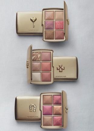 Hourglass ambient lighting edit unlocked palette hope luck wish love палетка палітра для макіяжу обличчя аурглас румʼяна бронзер пудра хайлайтер