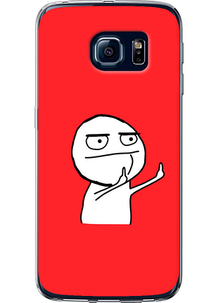 Чохол на samsung galaxy s6 edge g925f мем "4578u-83-851"
