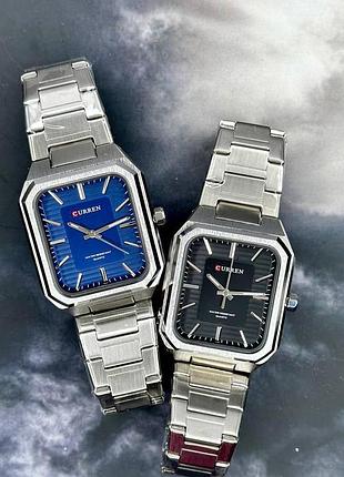 Curren 8457 silver-black 3