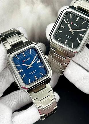Curren 8457 silver-black 5