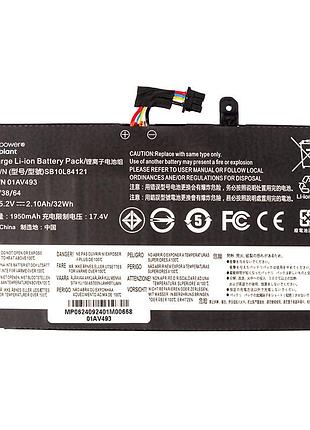 Аккумулятор powerplant для ноутбуков lenovo thinkpad t570 (01av493) 15.2v 2100mah