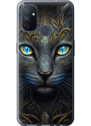 Чехол на oneplus nord n100 кошка "5548u-2130-851"