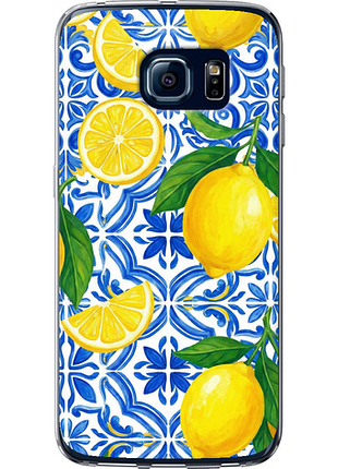Чохол на samsung galaxy s6 edge g925f grocery girl italian summer "6766u-83-851"